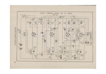Cossor 545 ;RadioGram schematic circuit diagram